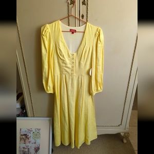 Staud Birdie Long sleeved dress